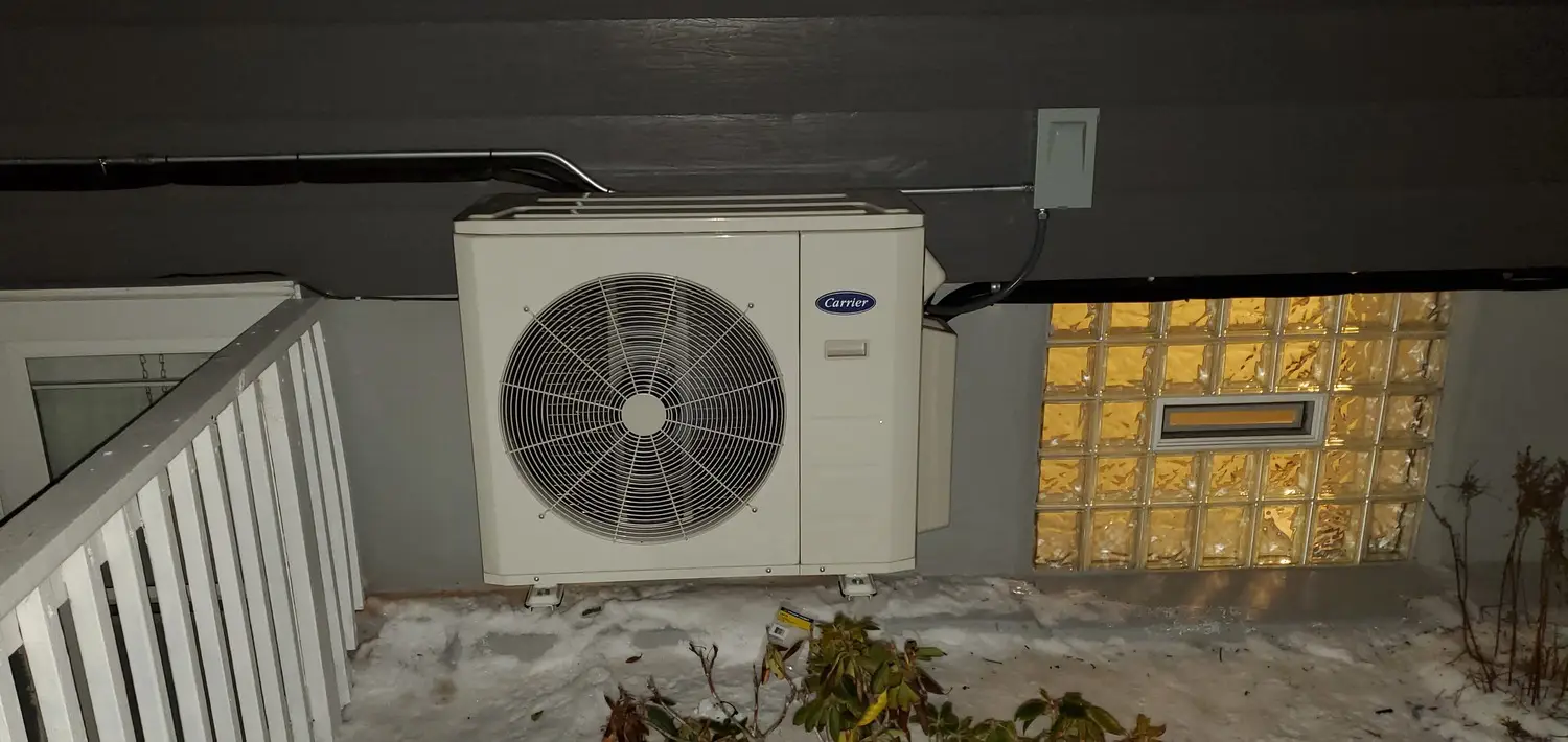 air conditioning installation winter